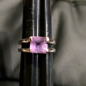 Sterling silver Amethyst ring